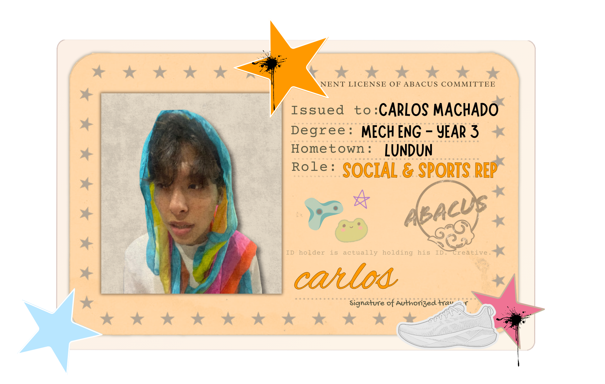 Carlos ID card