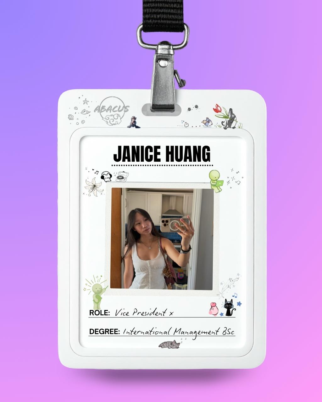 Janice ID card
