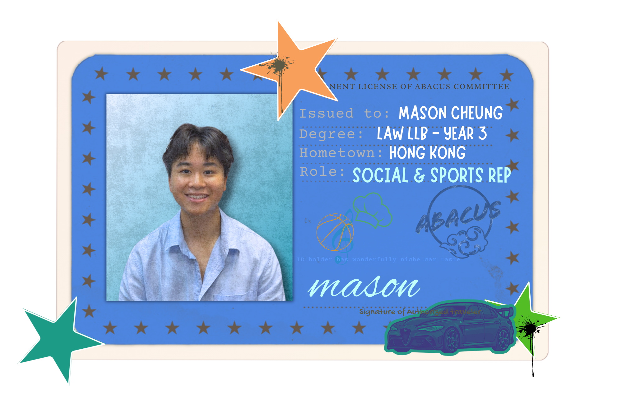 Mason ID card
