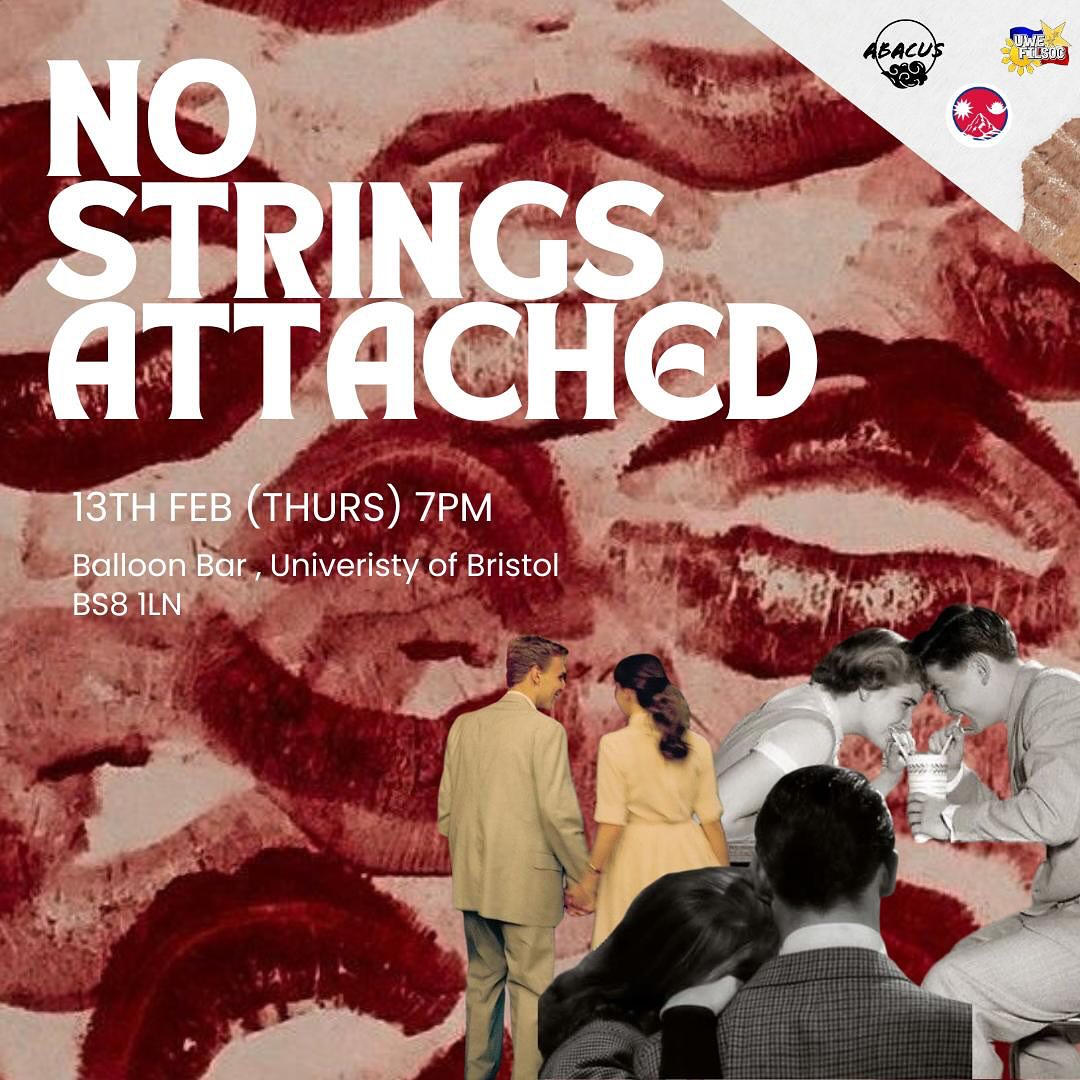 No Strings Attached - Valentines poster